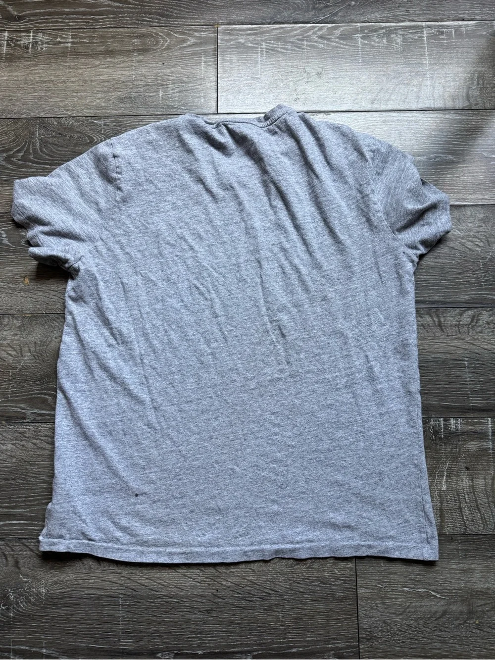 Polo by Ralph Lauren Heather Gray V-Neck Short Sleeve Tee